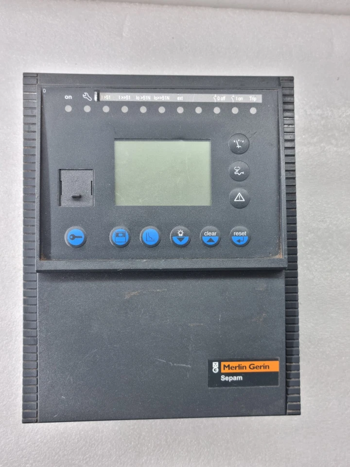 Merlin Gerin Sepam 59604 S10MD XXX JXX XNT Module Tested as Photo